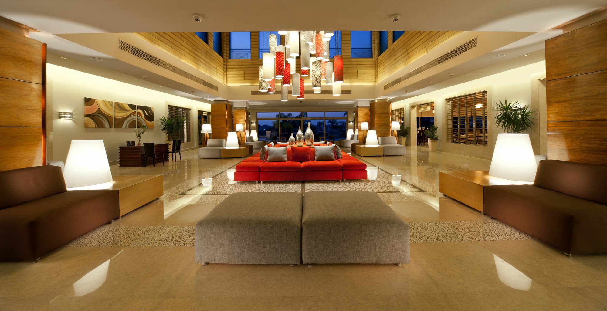 Jaz Little Venice Golf Resort Айн Сохна Екстериор снимка Lobby